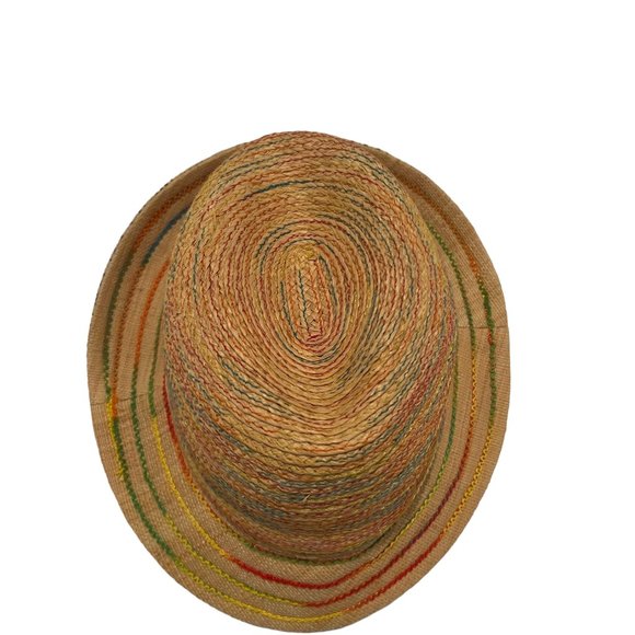 Flora-bella multicolor raffia hat - Picture 3 of 4
